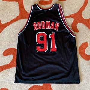 Vintage Dennis Rodman Champion Jersey